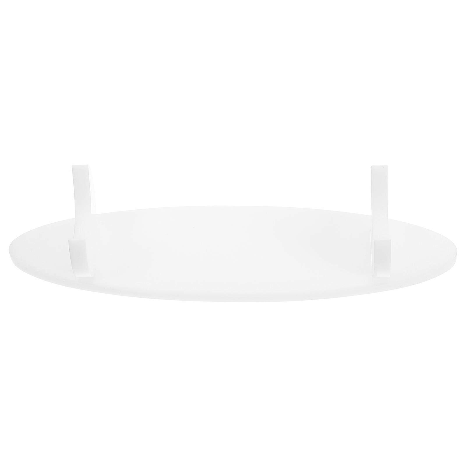 Acrylic Pen Display Stand for Decoration White Sturdy Transparent Pen Holder with Compact Design