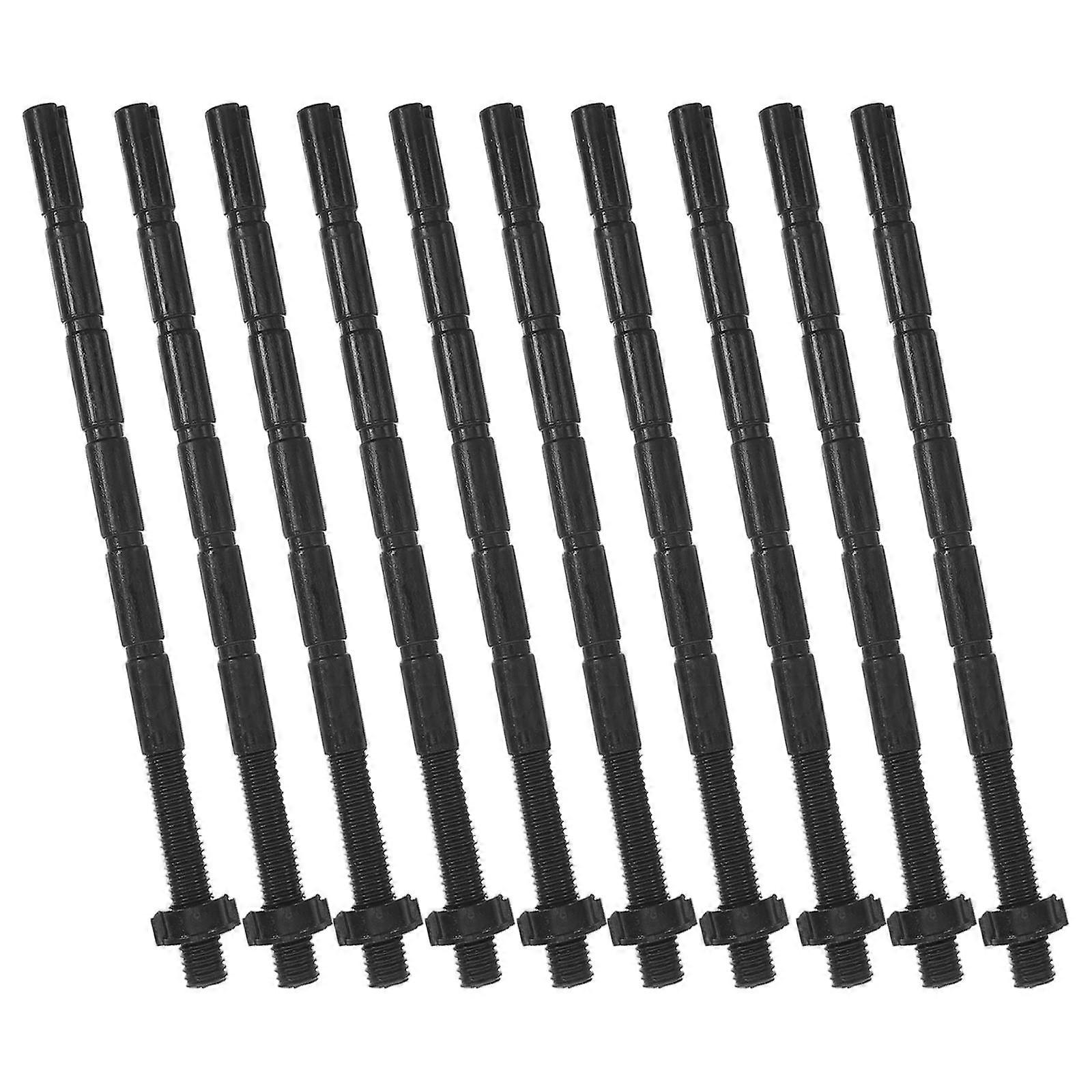 10 Pack Toilet Tank Button Rods, Lengthened Flush Valve Poles for Easy Installation, Universal Fit for Various Toilet Systems, Replacement Parts