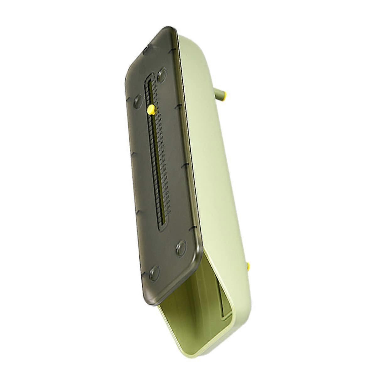 Stackable Egg Storage Box Plastic Portable Egg Holder For Refrigerator With Non Slip Bottom Space Saving