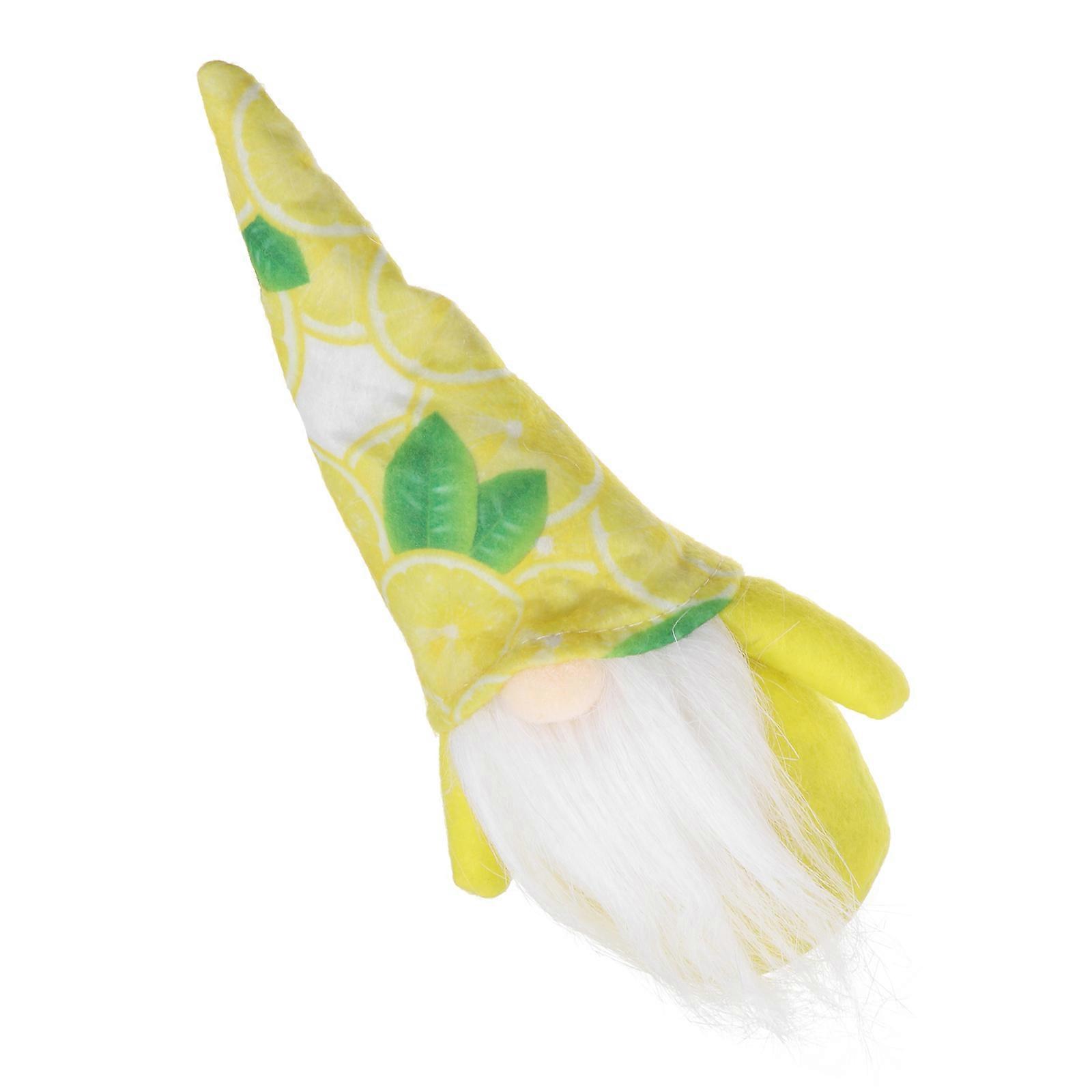 Cute Decor Figurine For Home Decorative Use In Yellow Color Made With Eco-Friendly Material 1Pc
