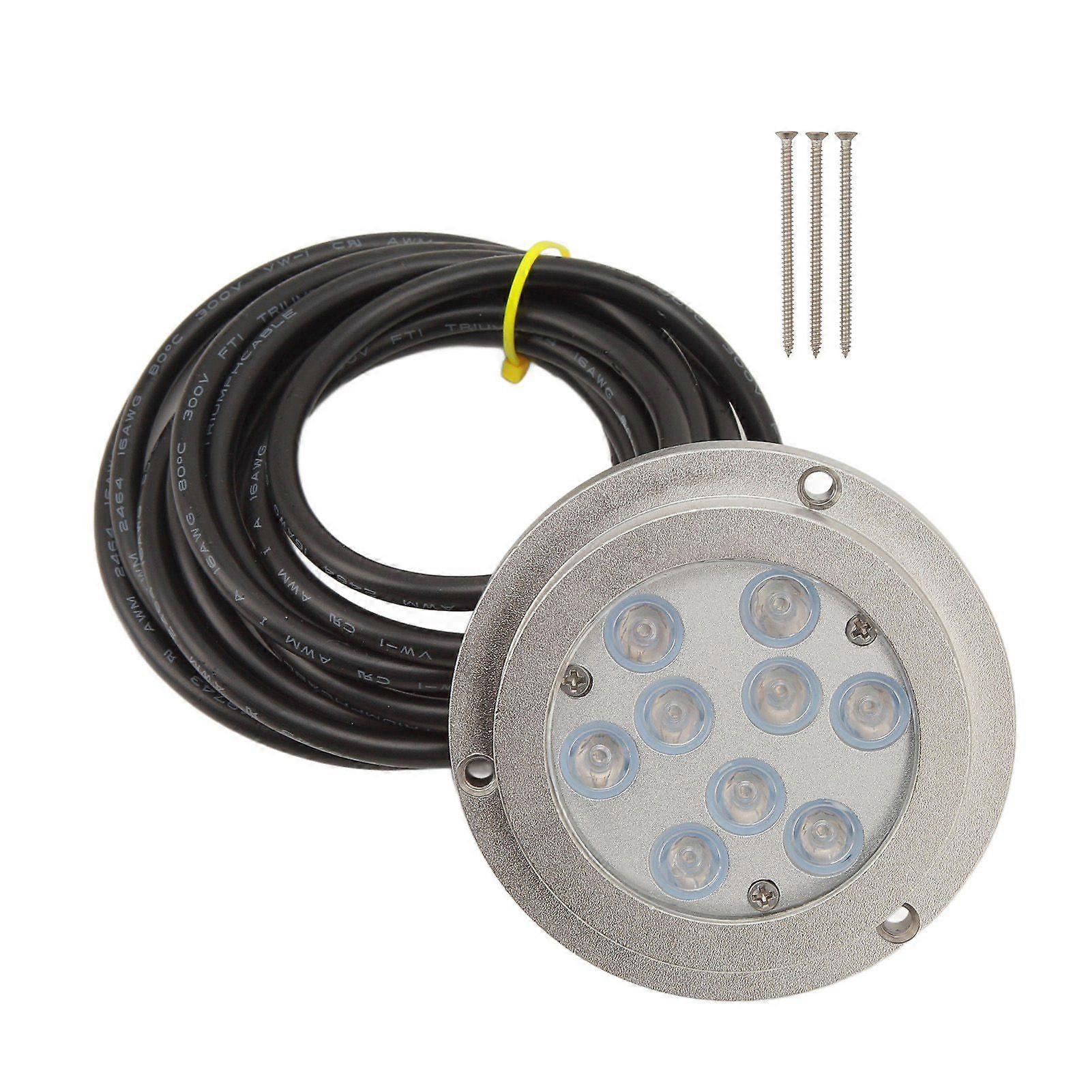 ip68 waterproof led light 3.8in stainless steel for pool and yacht