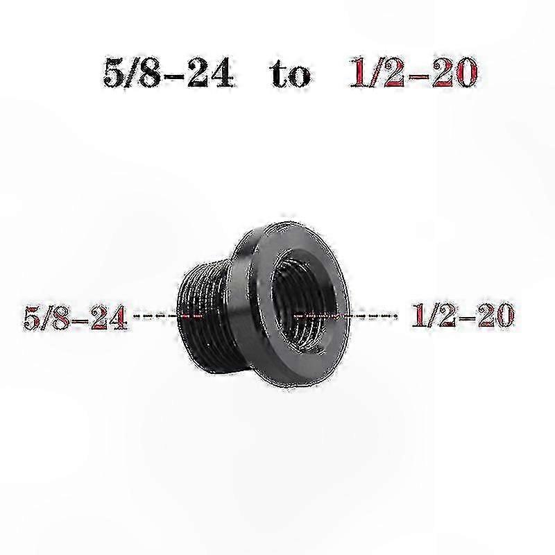 Thread Adapter for Barrels: 5/8" X 24, 1/2 - 28, M14x1, M14x1.5, Single Piece