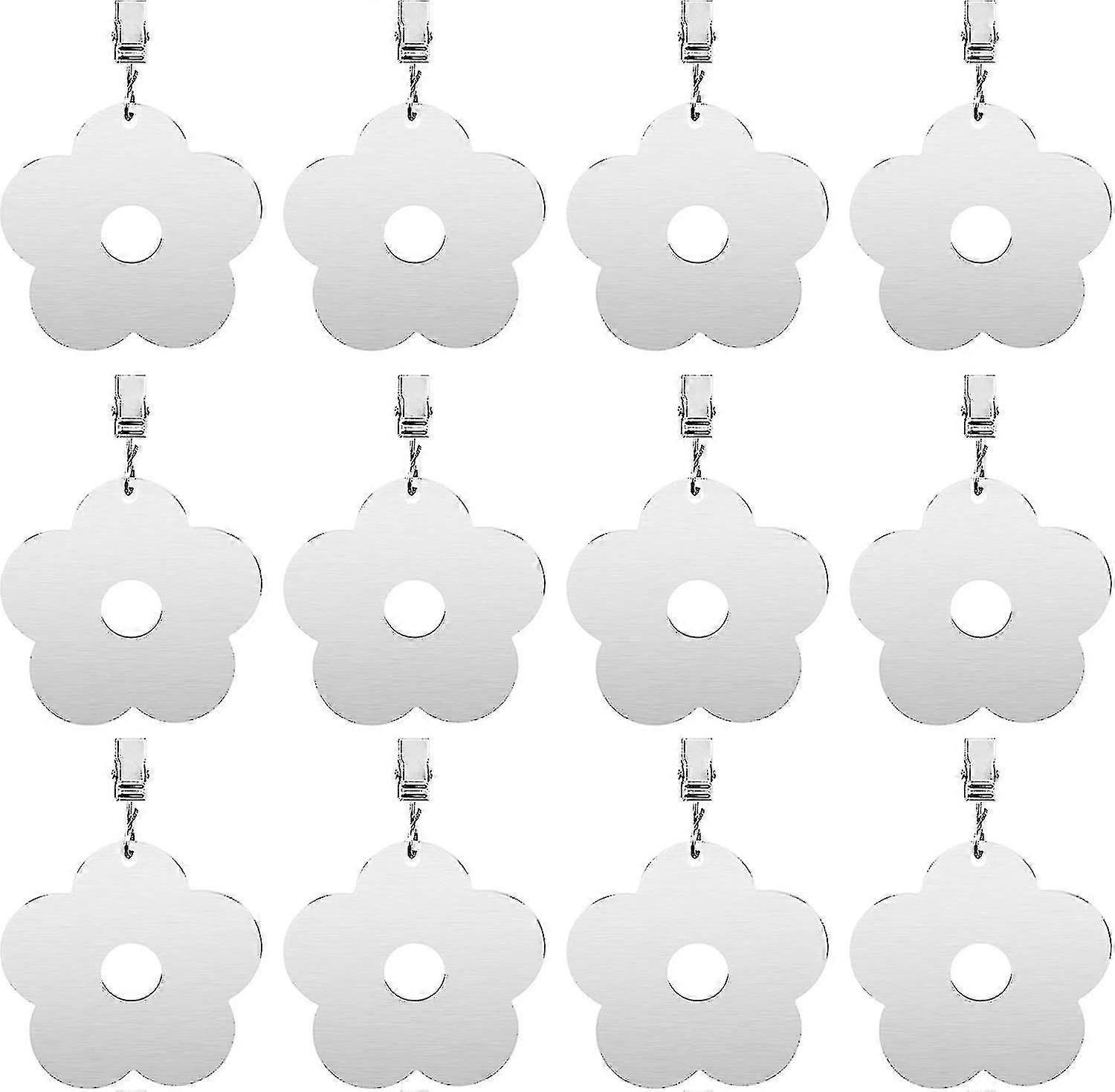 Tablecloth Weights, 12 Pcs Extra Heavy Tablecloth Weights, Garden Outdoor Tablecloth Weights