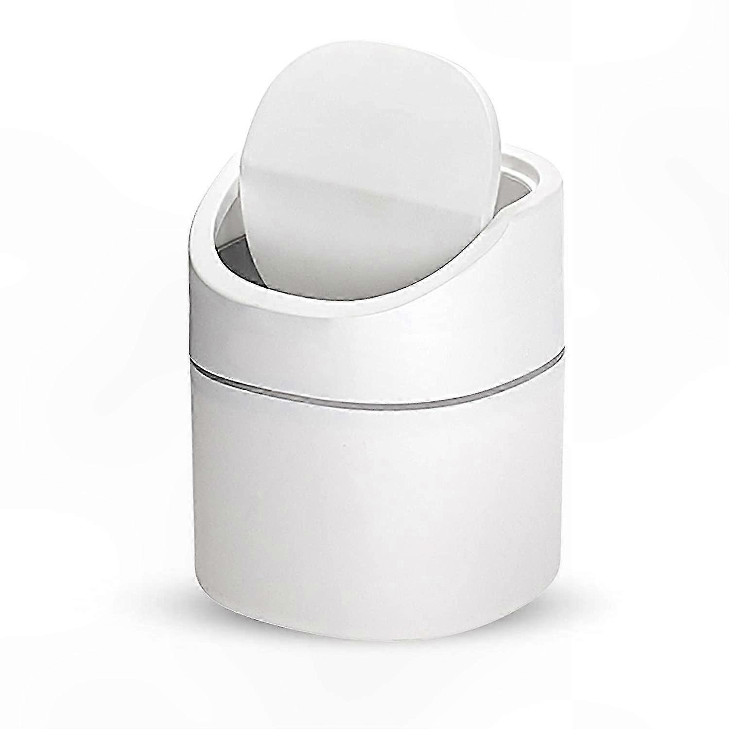 Compact Trash Can, Mini Desk Bin for Office and Kitchen Use