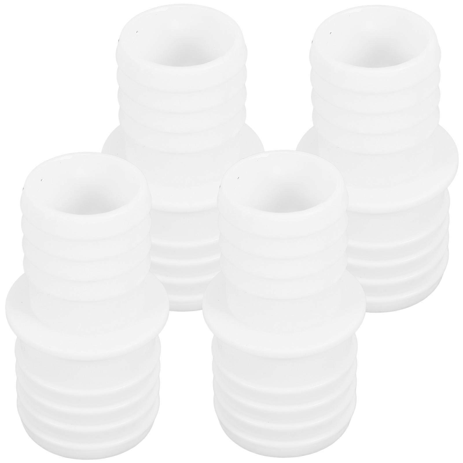 4pcs Washer Hose Connector Drain Extension Adapter for Washing Machines – Durable Pipe Fitting for Plumbing Installation