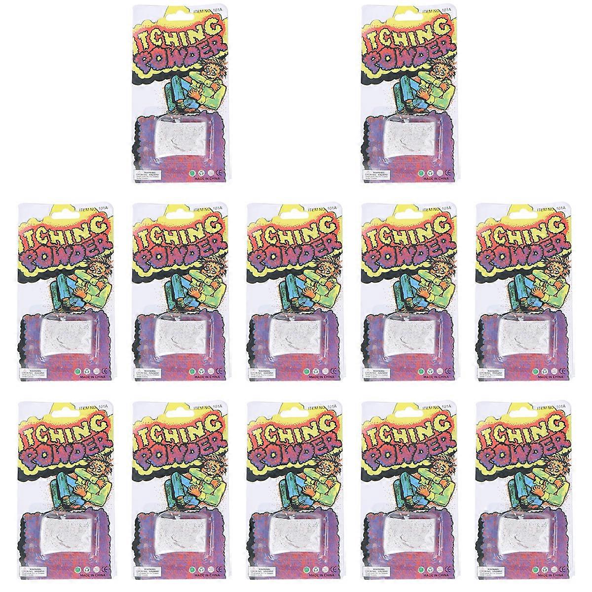 Prank Itching Powder Funny Halloween Surprise Prop 12Pcs Perfect For Parties And April Fools Day