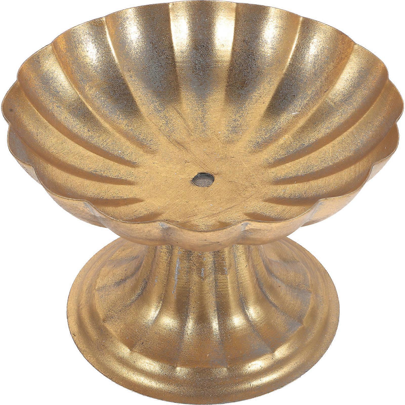 Unique Iron Snack Plate For Jewelry Display Ideal For Home Use With Dimensions 6.68x4.72x6.68 in 1Set