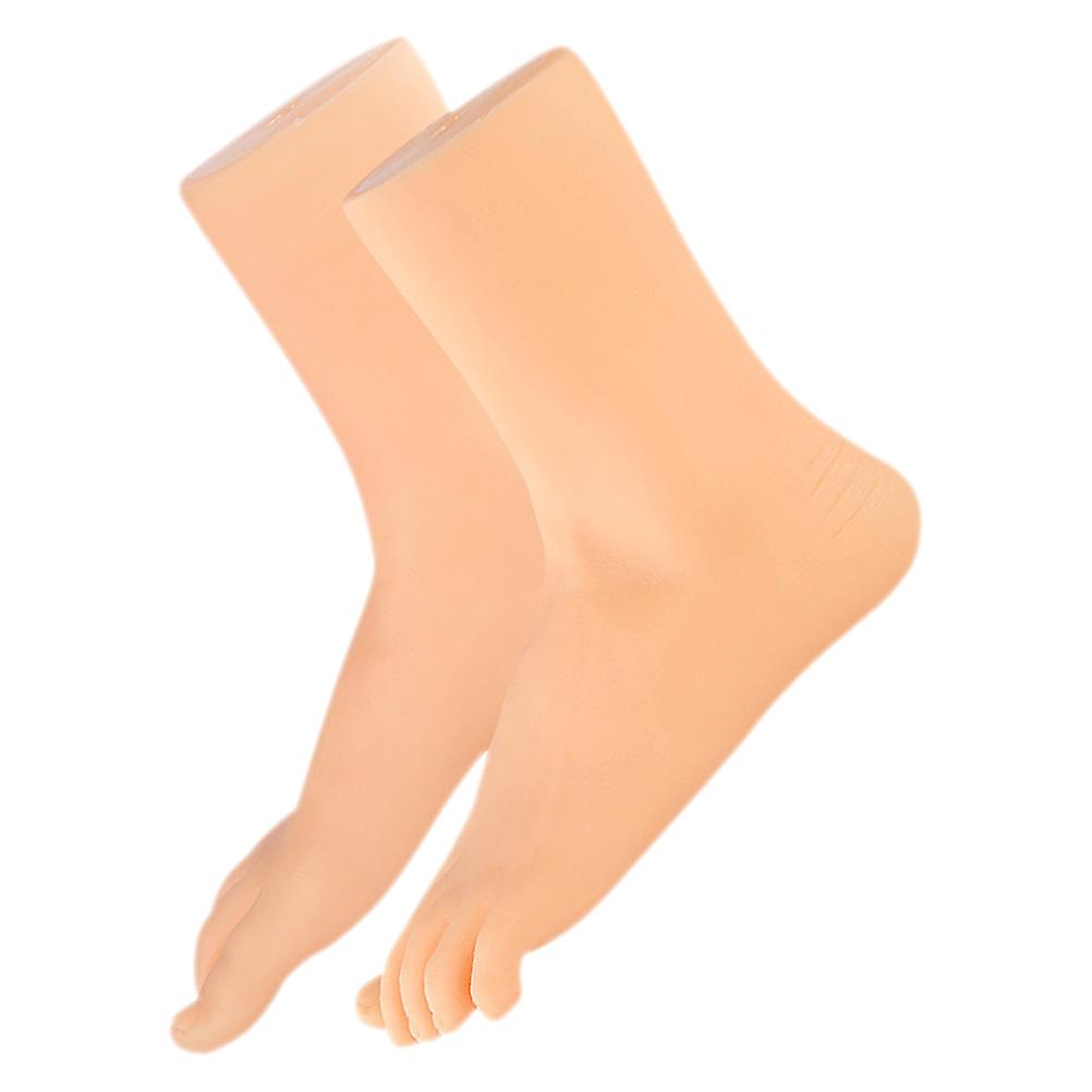Realistic Soft Foot Model for Painting, Socks Photography, and Art Display – Lightweight and Elastic Fake Foot Mannequin for Versatile Use