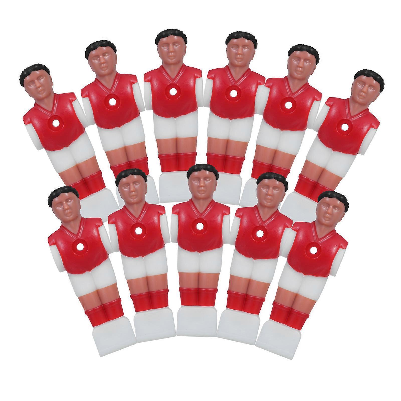 Yellow Foosball Action Figures for Machine Made of Durable Plastic Suitable for Replacement Parts