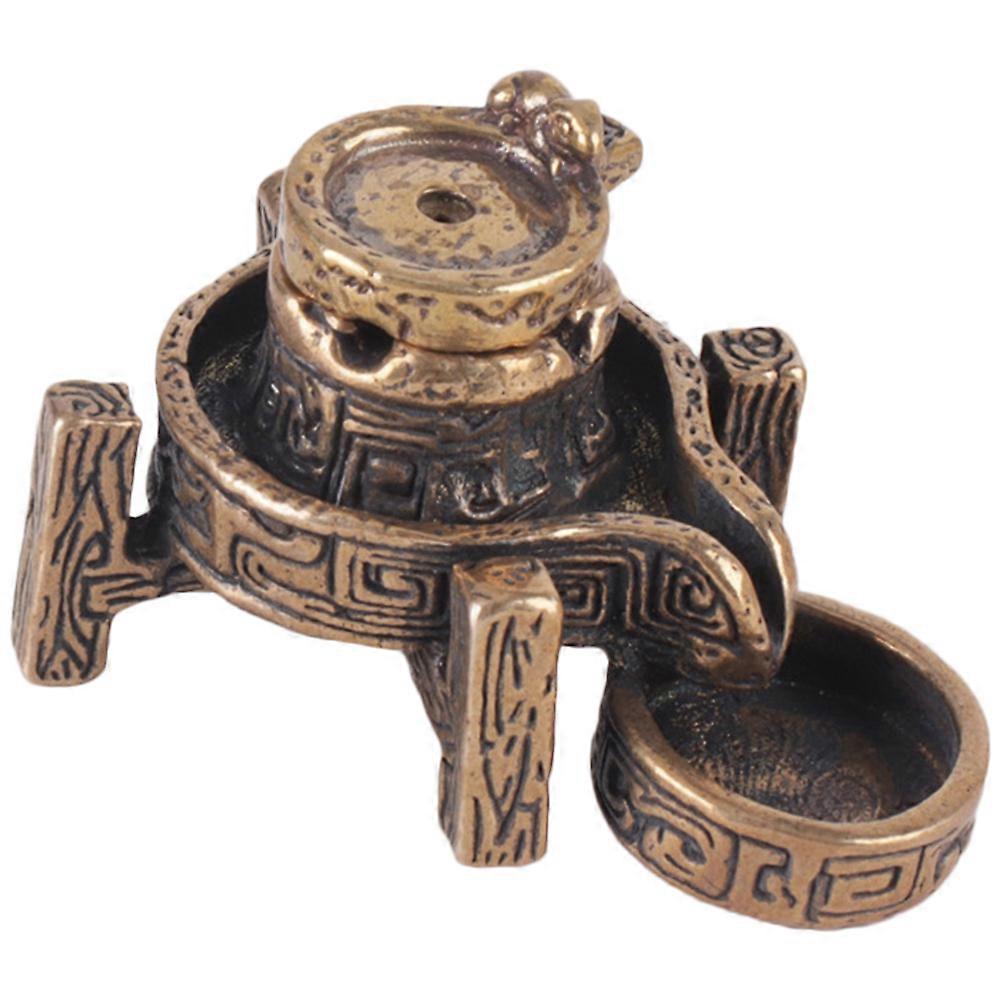 Incense Burner Decorative Censer Mill Shaped Adults Study Dining Room Chic Stress Relief 1Set