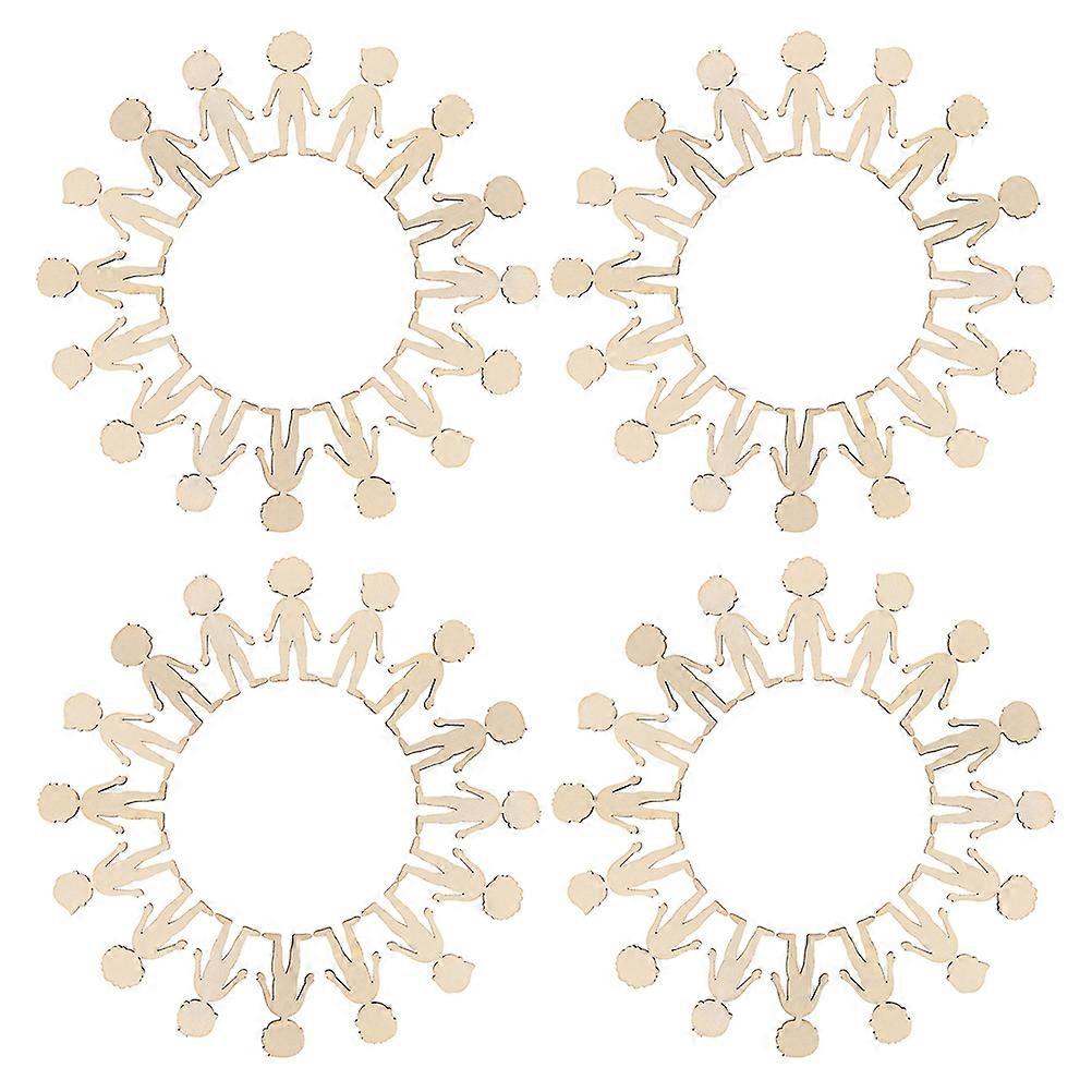 It sounds like you're referring to a product listing or description for **natural wood cutouts** that are used in **DIY crafts, art projects, and