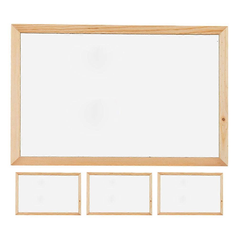 4pcs Reusable Dry Erase Notepad   Small Writing Board for Kids, Students, Teachers, Classroom & Office Use