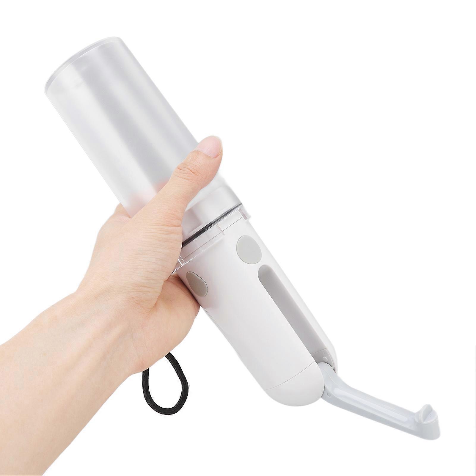 Portable Bidet 230ml USB Rechargeable Efficient Water Saving Simple Operation Portable Bidet Sprayer for Toilet Travel Transparent Bottle 