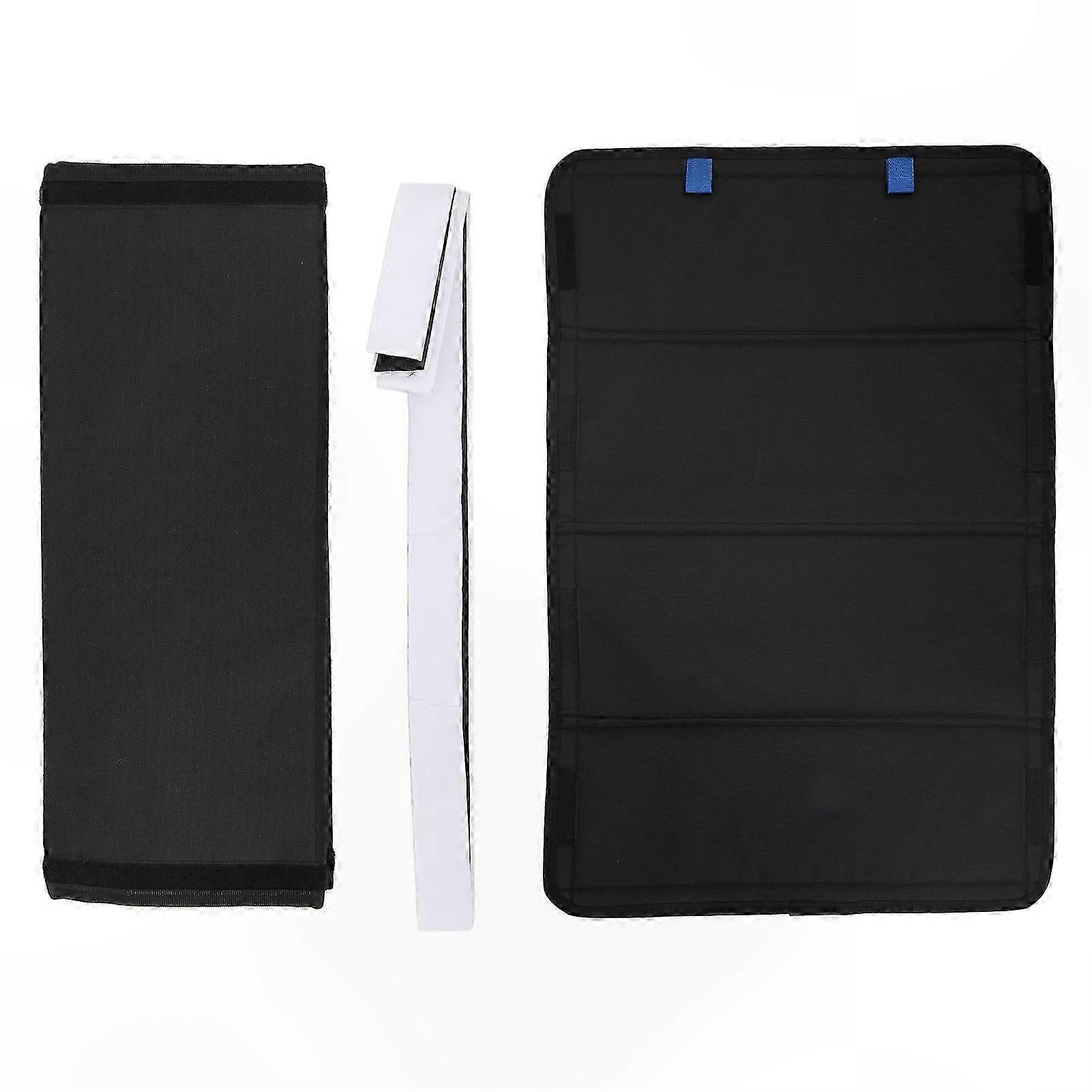 Blackout Window Shade for RV, 25.2x16.1 Inch, Foldable Design with Hook and Loop Fastener, Light-Blocking Curtain Cover