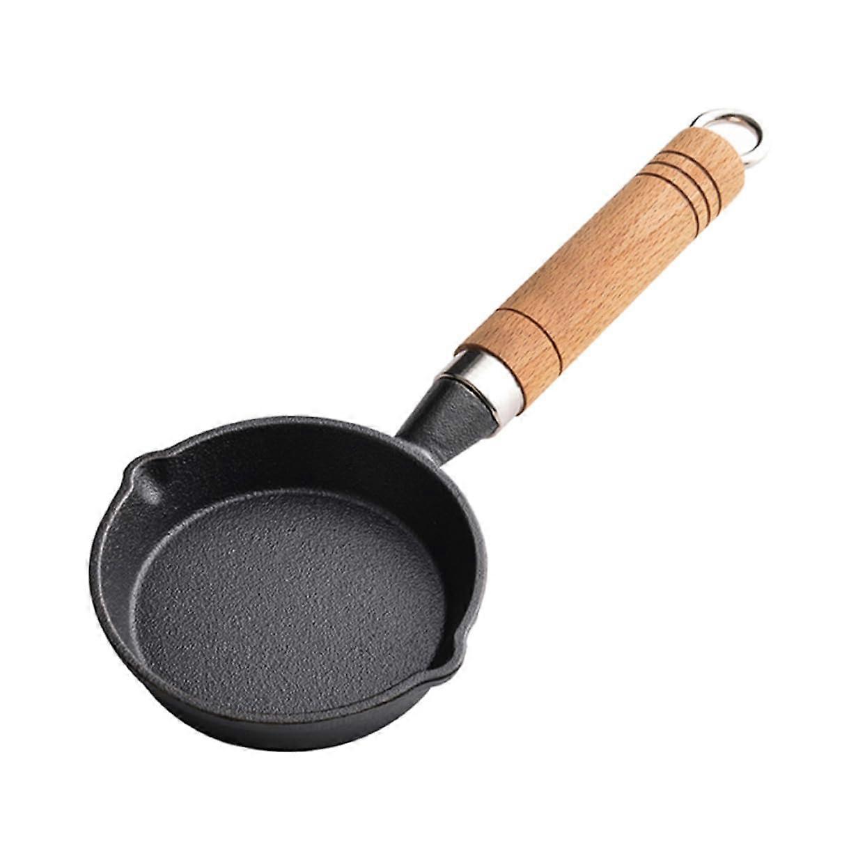 Egg Frying Pan Frying Pan Lid Mini Omelette Maker NonStick 13cm for Steaks Pancakes