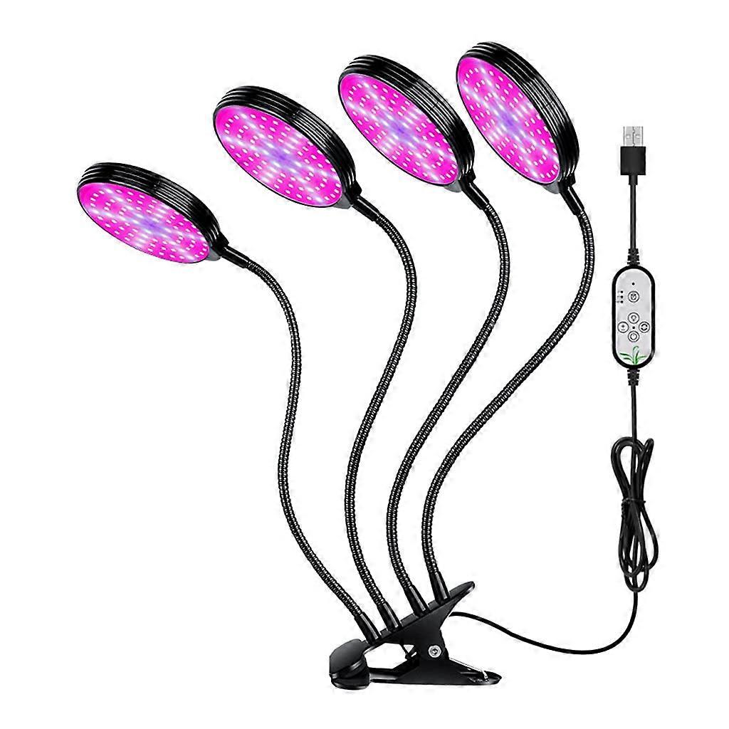 Full Spectrum Grow Light for Indoor Plants, LED Plant Light with Red Blue Spectrum, 3 Switch Modes