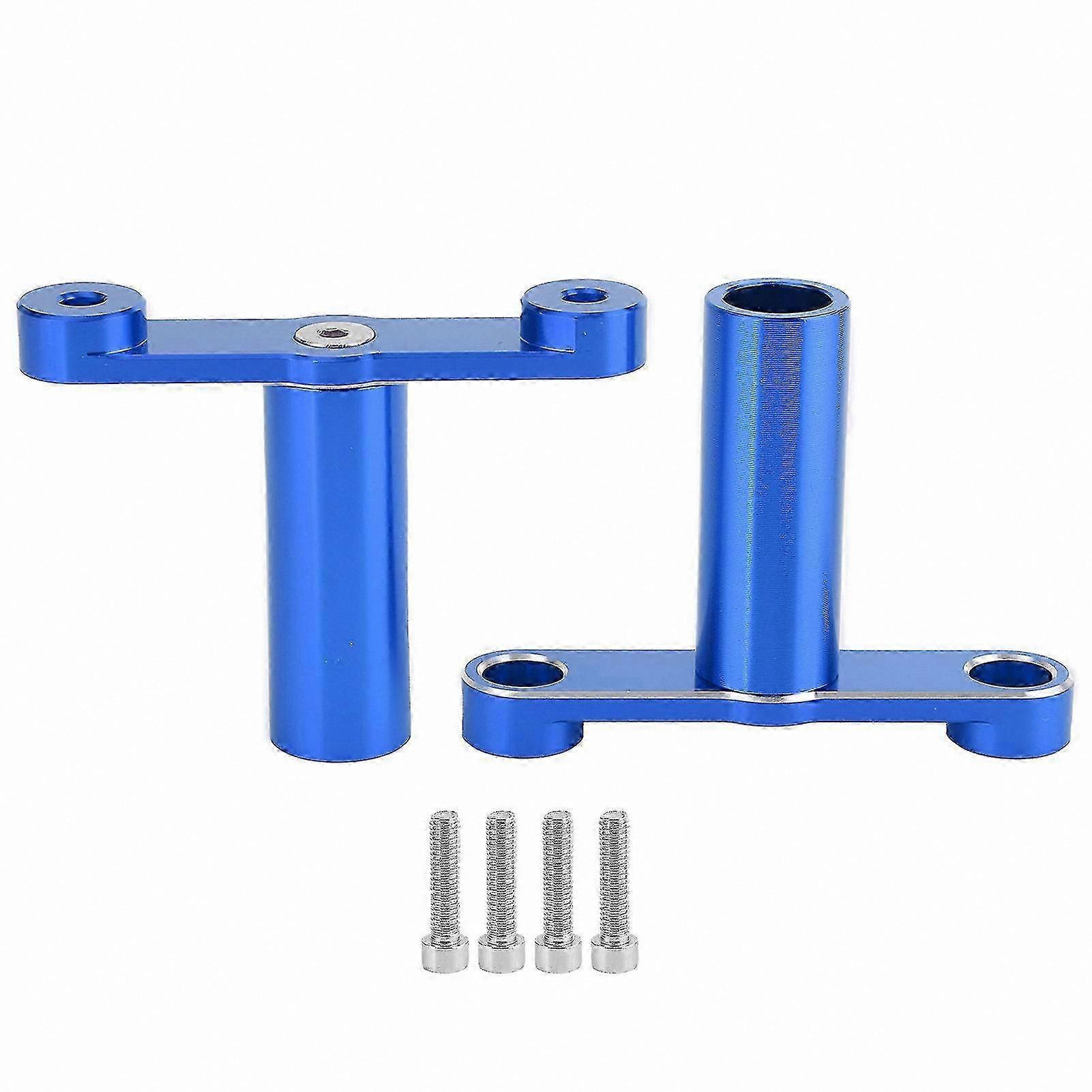 Universal Motorcycle Headlight Bracket for Front Fork Light Mount Compatible with  TMAX530 SX/DX Blue Models