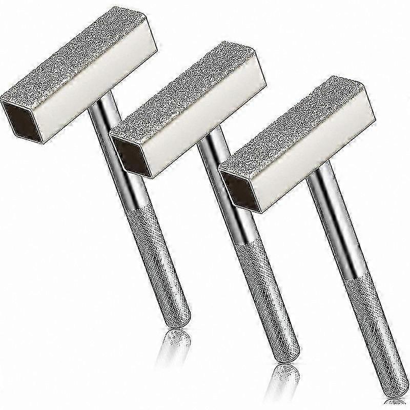 3-Pack Diamond Grinding Discs for Stone Dressing, Bench Grinder Tool for Truing and Deburring Tasks