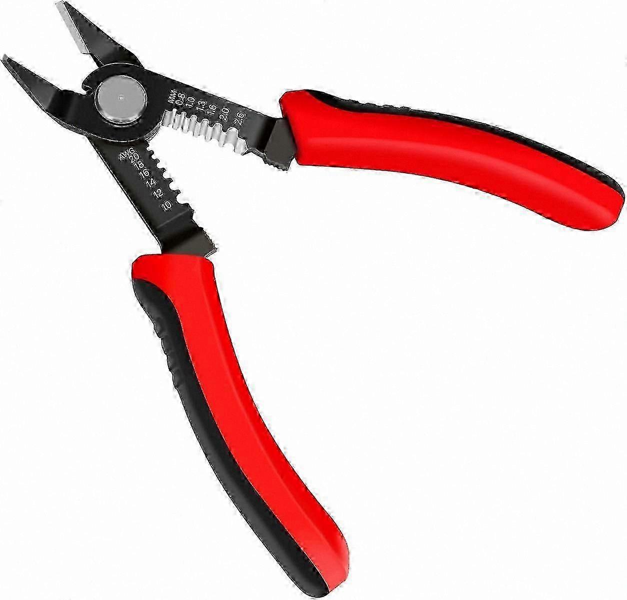 2-in-1 Wire Cutter and Stripper, 14cm Tool for 10-20 AWG Copper Wire, DIY Electrical Cable Cutting and Stripping Solution hwy