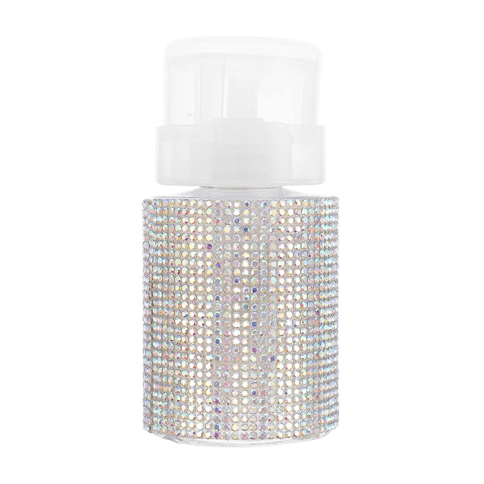 Empty Push Pump Bottle For Makeup Remover Storage Travel Cosmetic Container 10.50X5.10X4.00CM Leakproof 1Pack
