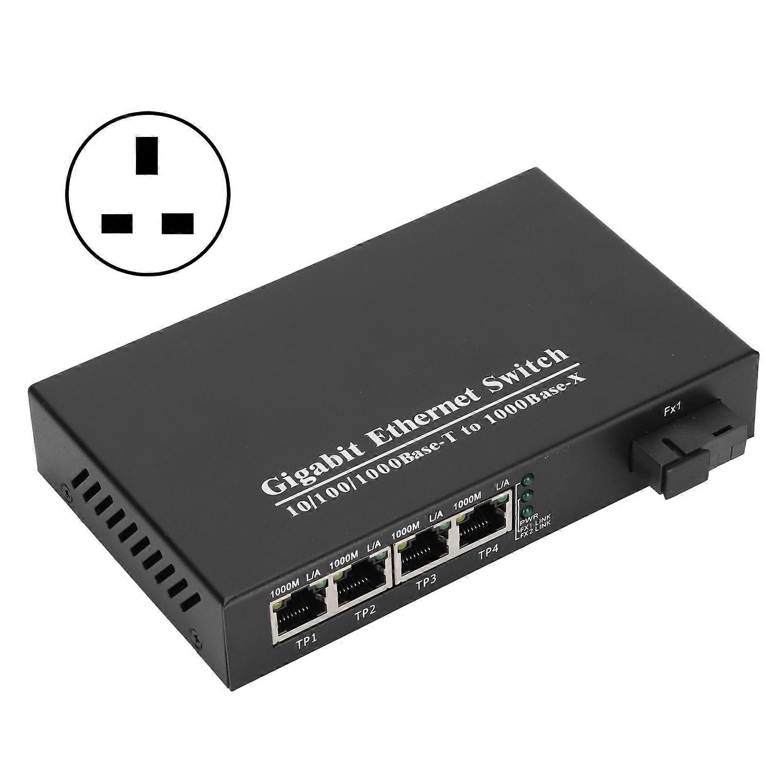 4-Port-Gigabit-Ethernet-Switch TBCMC3714ES20A Plug-Play-stabile, robuste Computer-Netzwerk-Switches