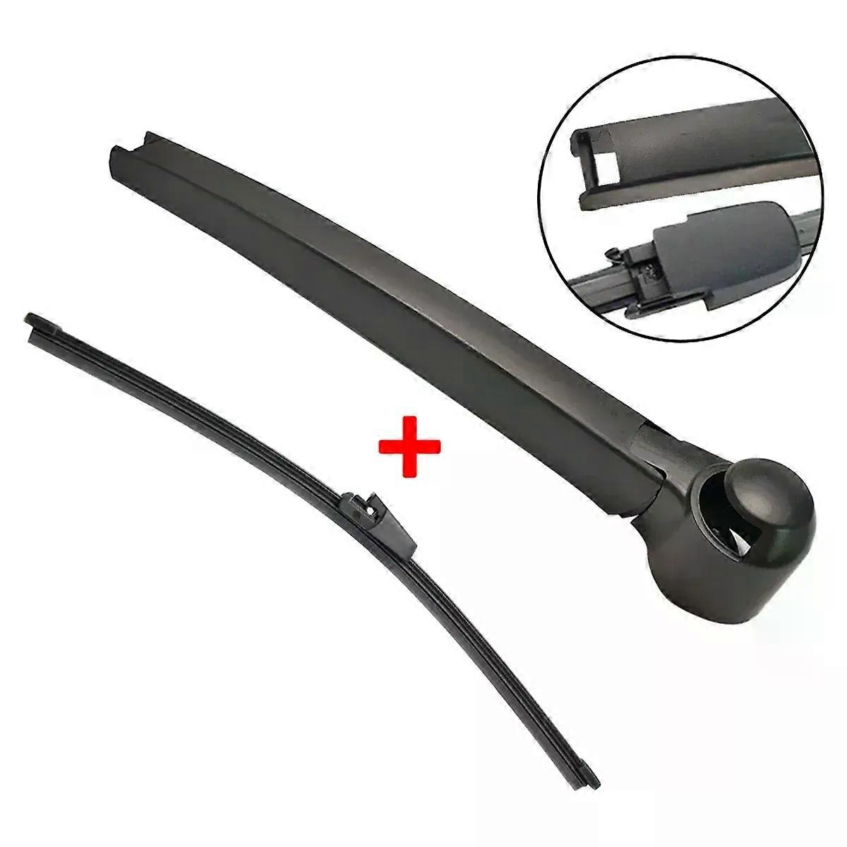 Apply Rear Wiper Blade & Arm Set Kit For skoda Fabia 2007-2013 Windshield Windscreen Rear Window
