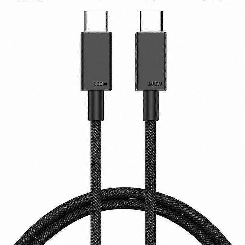 USB-C to USB-C Charging Cable 100W PD Fast Power Delivery & Data Sync 0.5m Cord