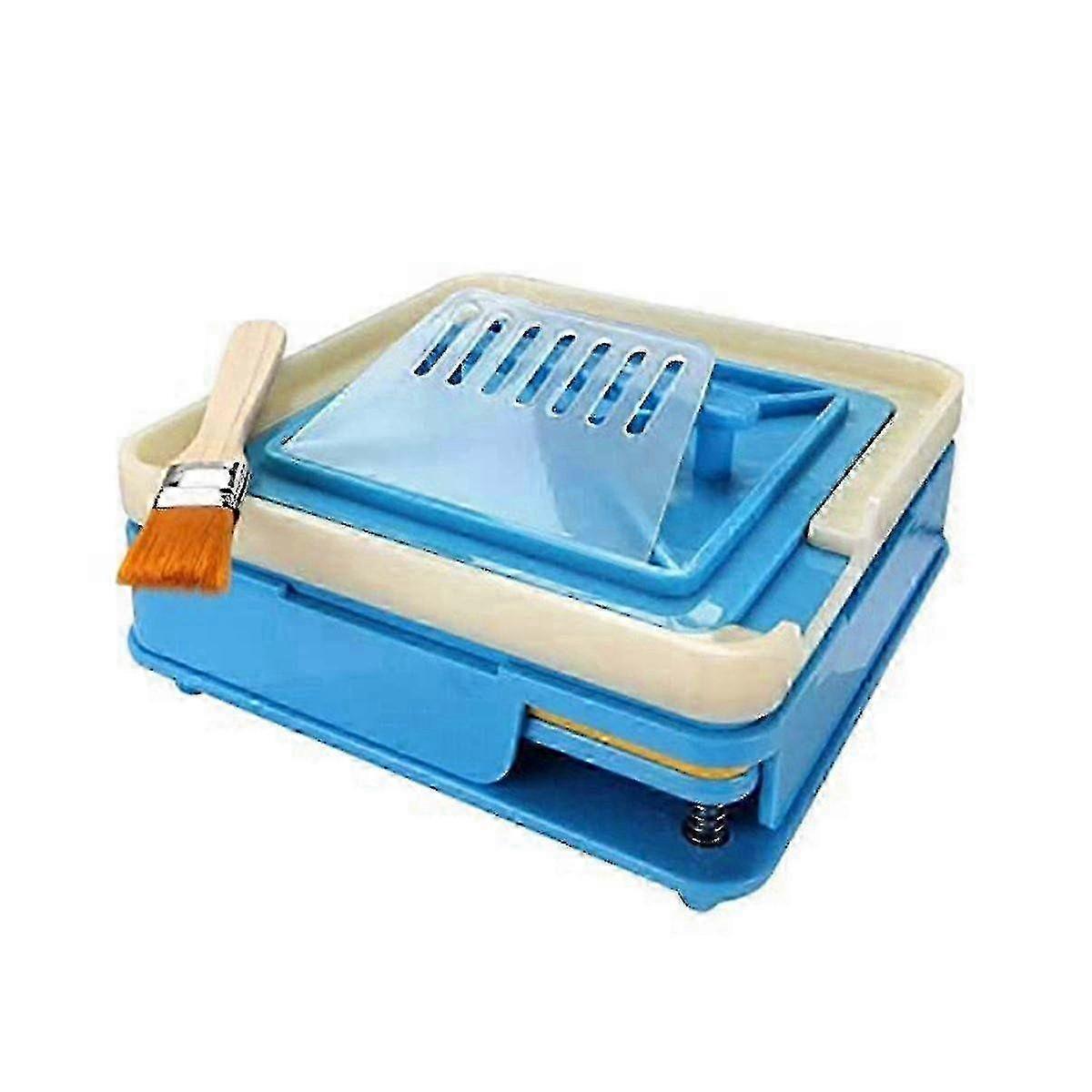 Manual Powder Filling Machine for 00 Size Lab Trays (100 Holes) - Easy-Operate
