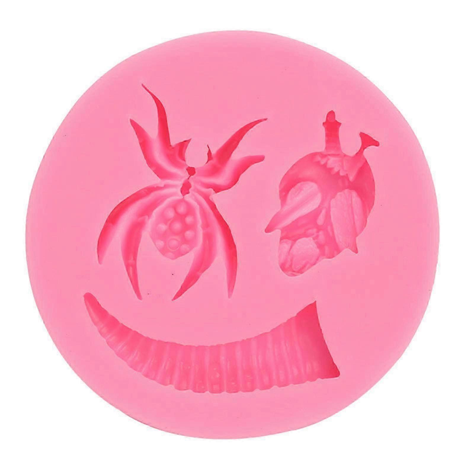Silicone Mould for Making Pudding Ice Cube Cake Chocolate for Halloween Festival
