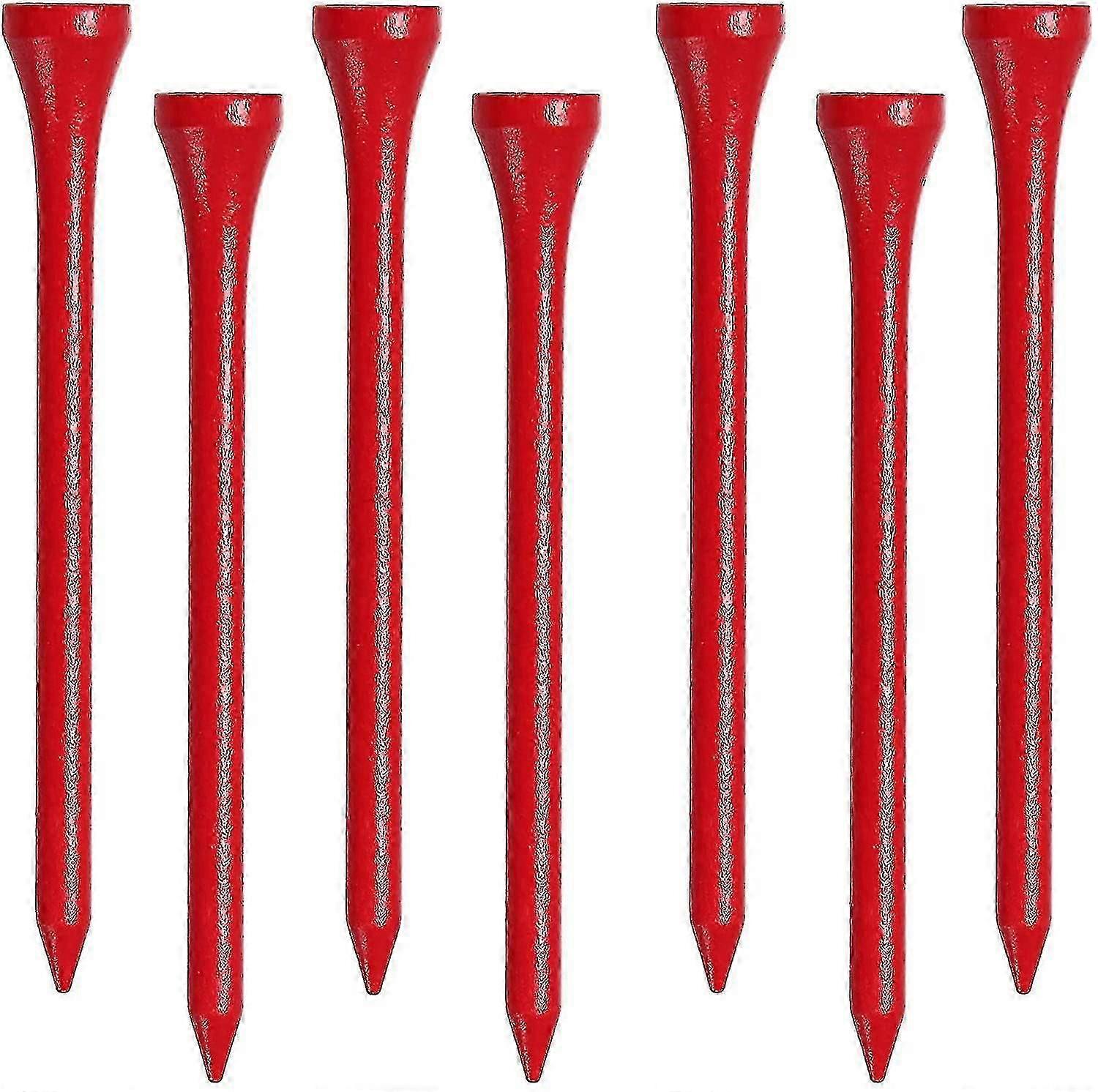 70-Count Professional Wooden Golf Tees - 2.75 Inch Deluxe UK Golf Accessory