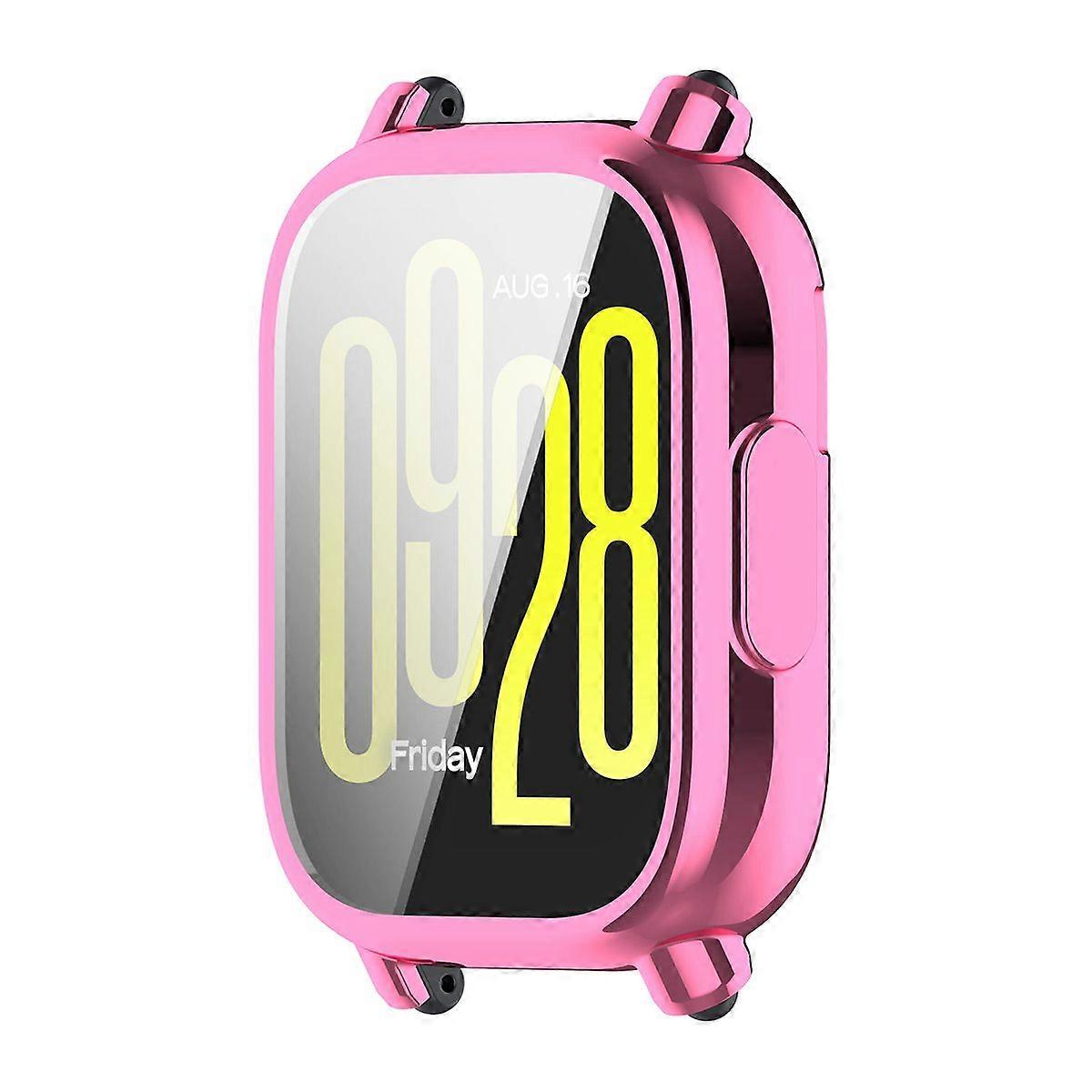 For Xiaomi Redmi Watch 5 Active TPU Watch Case Electroplating Watch Cover with Screen Protector