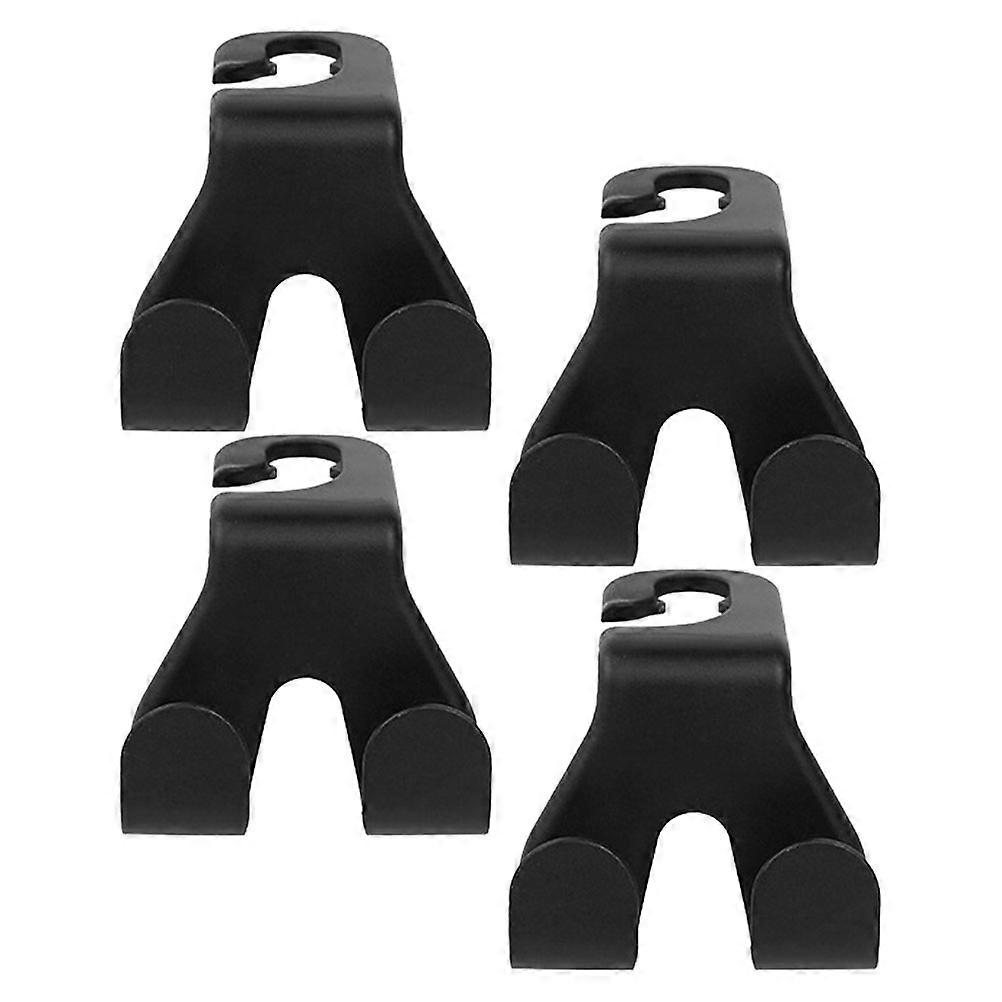 MLINS 4pcs Seat Headrest Storage Organizer Hooks for Hanging Purse on Car Seatback