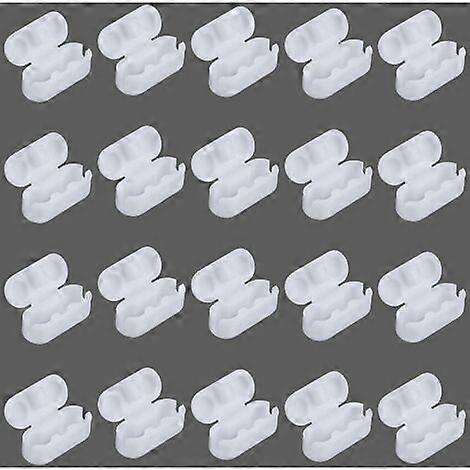20 Pack Replacement Vertical Roman Roller Blind Ball Chain Cord Connector Clips