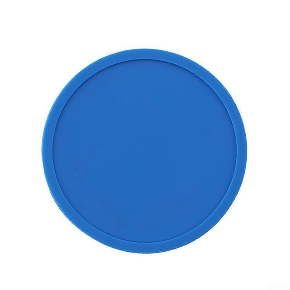 Silicone Coasters 6Piece, NonSlip Insulation Pads For Mugs, Everyday Use And Outdoor Events, Blue