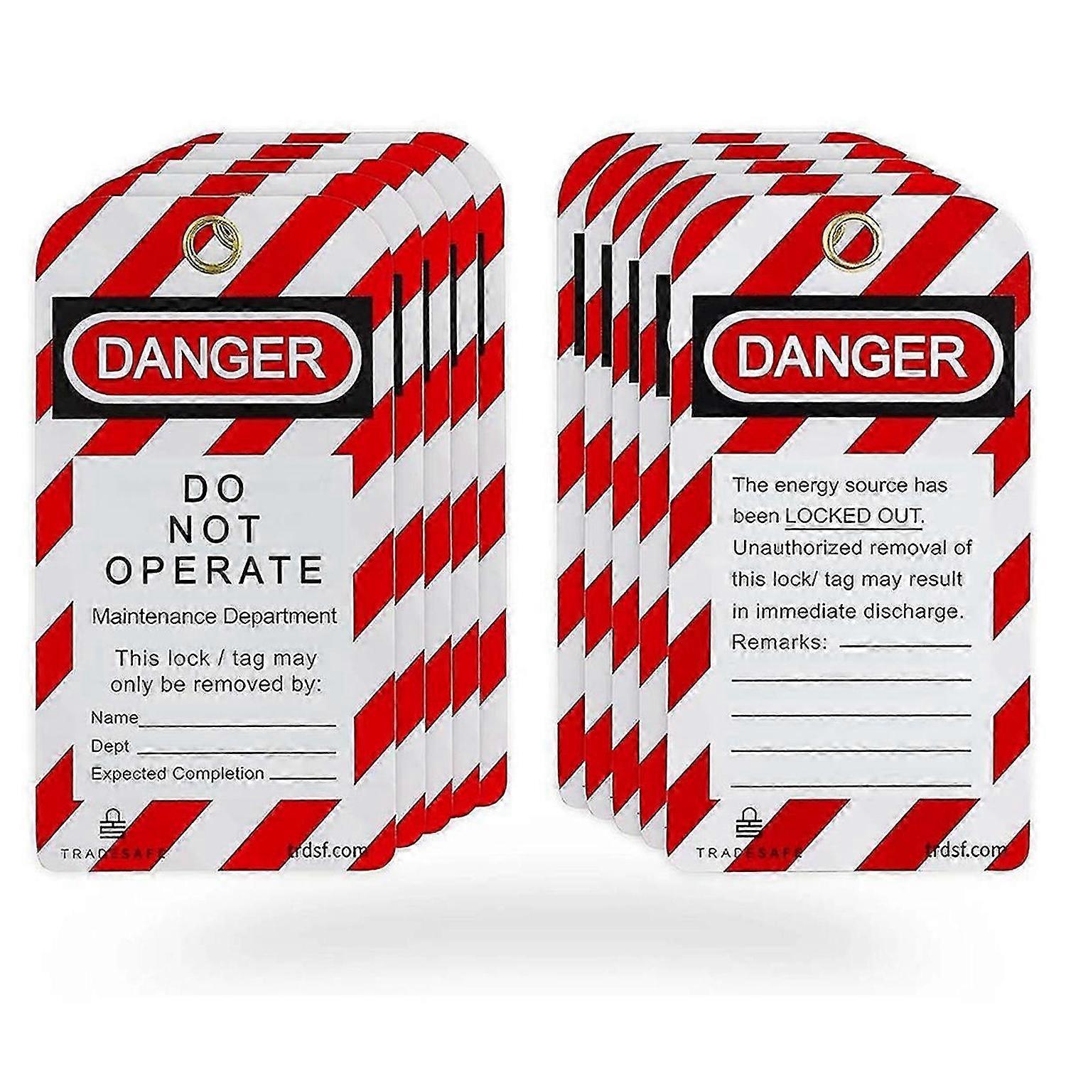 Danger Do Not Operate Labels Warning Maintenance Labels Baggage Tags