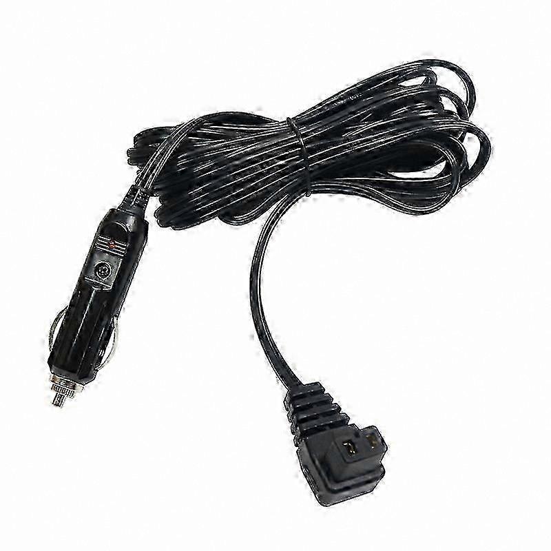 12/24V Car Fridge Power Cable with 5m Length for Semiconductor Refrigerators Cigarette Lighter Adapter No Switch Included