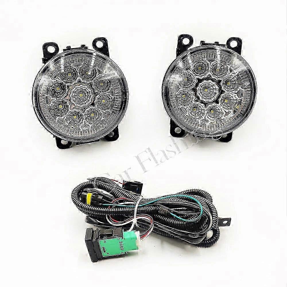 2025 Fog Lights LED Headlight for NISSAN Pathfinder R51 Navara d40 note e11 NV200 Titan Armada Frontier Xterra Fog Light Fog Lamp