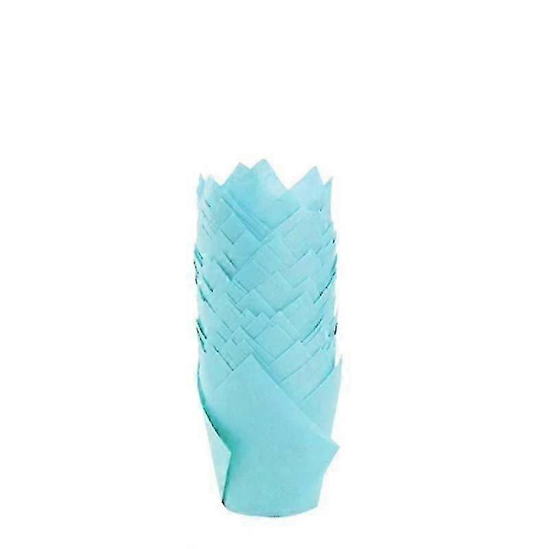 200pcs Natural Tulip Cupcake Liners for Baking Cups Unbleached EU Parchment paper Tulip Muffin Liners, Cupcake Wrapper for Party, Christmas