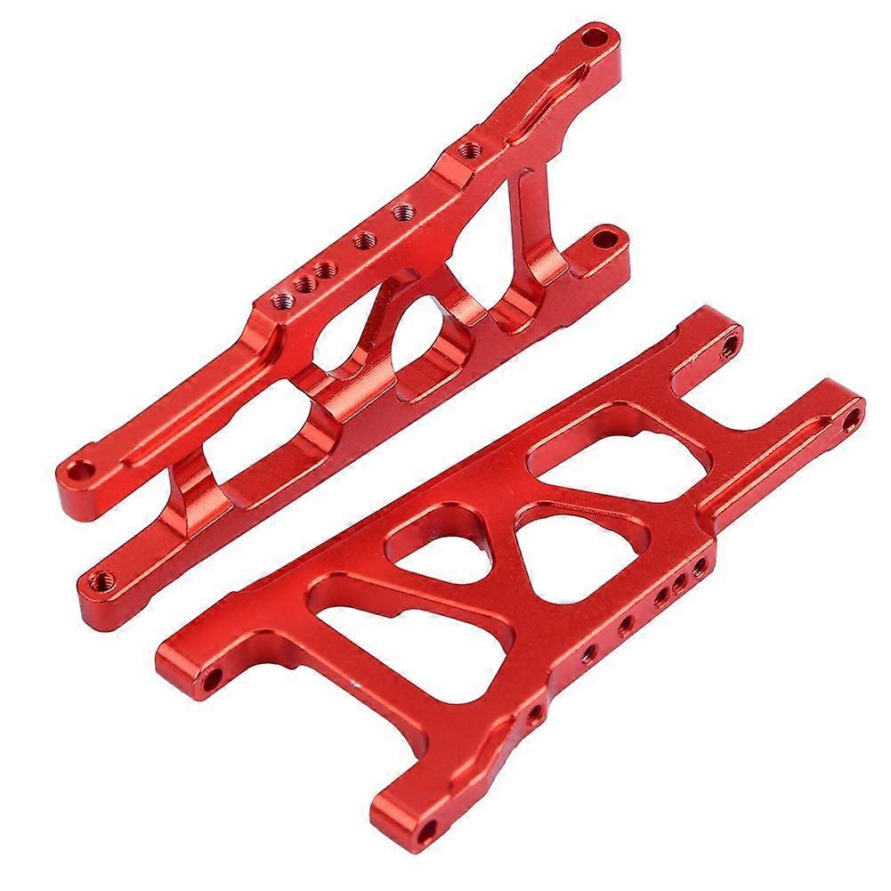 Aluminium Alloy Front Rear Universal Suspension Arm for Traxxas Slash 1/10 RC Car (Red)