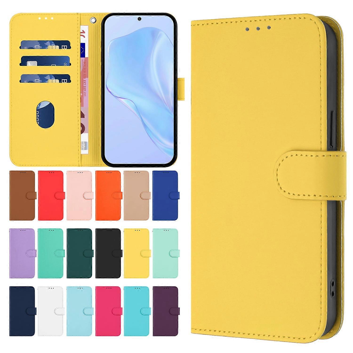 For compatible with Samsung Galaxy A25 Phone Case Leather Wallet Case with Card Holder Phone Cover For compatible with Samsung Galaxy A25