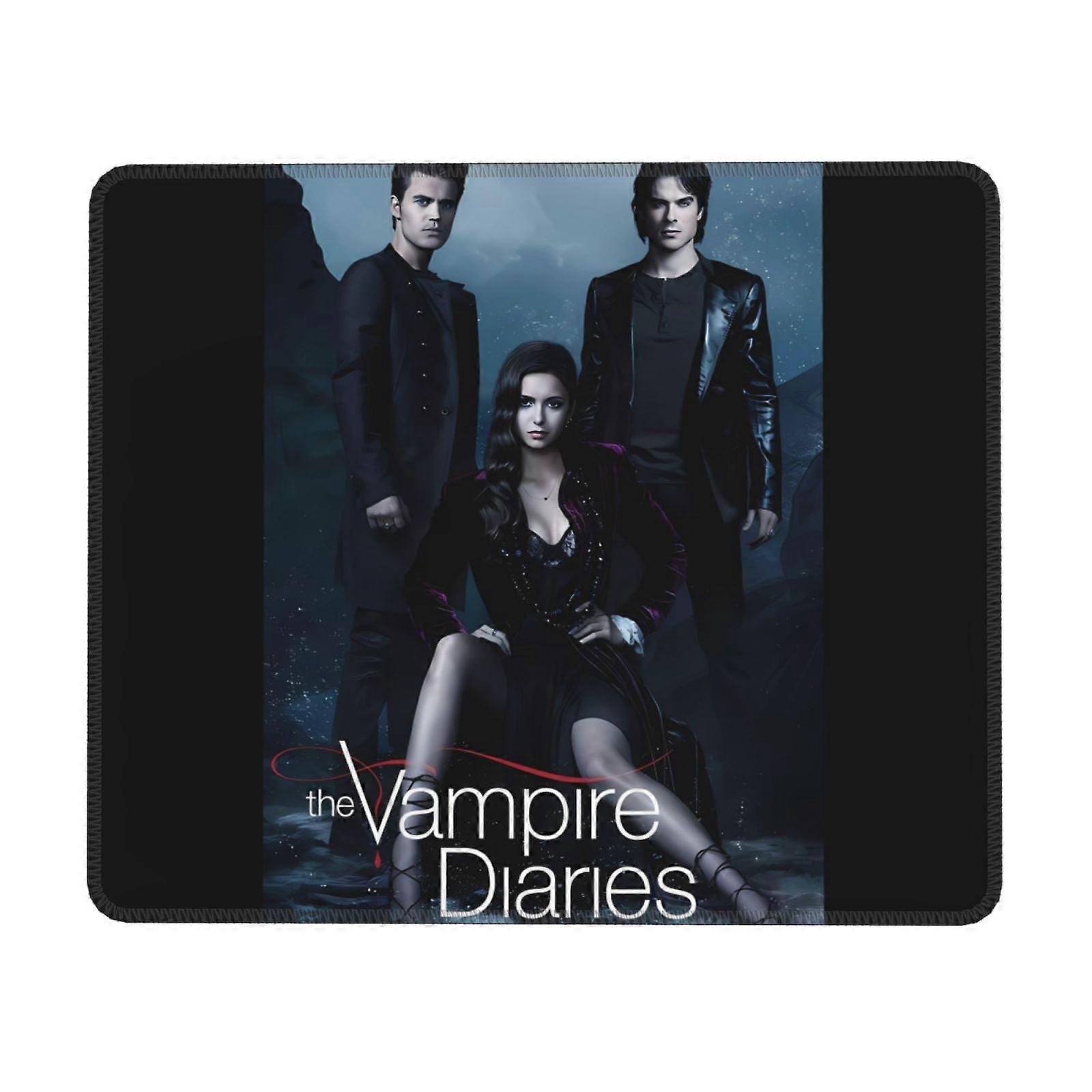 The Vampire Diaries Rubber Lock Edge Mouse pad, Office Desk pad, Writing pad, Multi Code Game pad Mouse Pads for Computers Laptop Mouse Mouse Pad