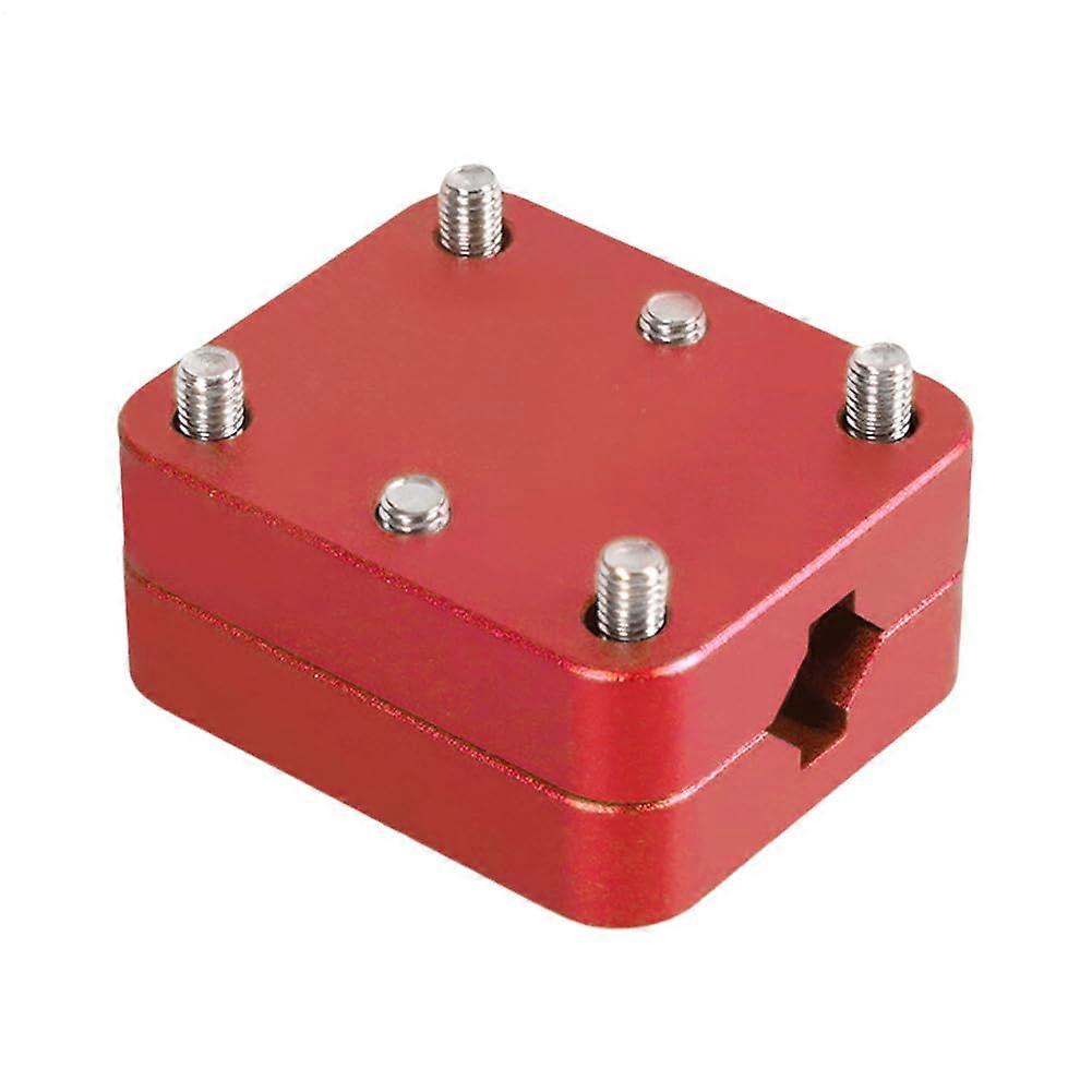 Motorcycle GPS Mount Bracket 1216mm Handlebar Clamp Rustproof Adjustable Tool AntiVibration GPS Holder Red