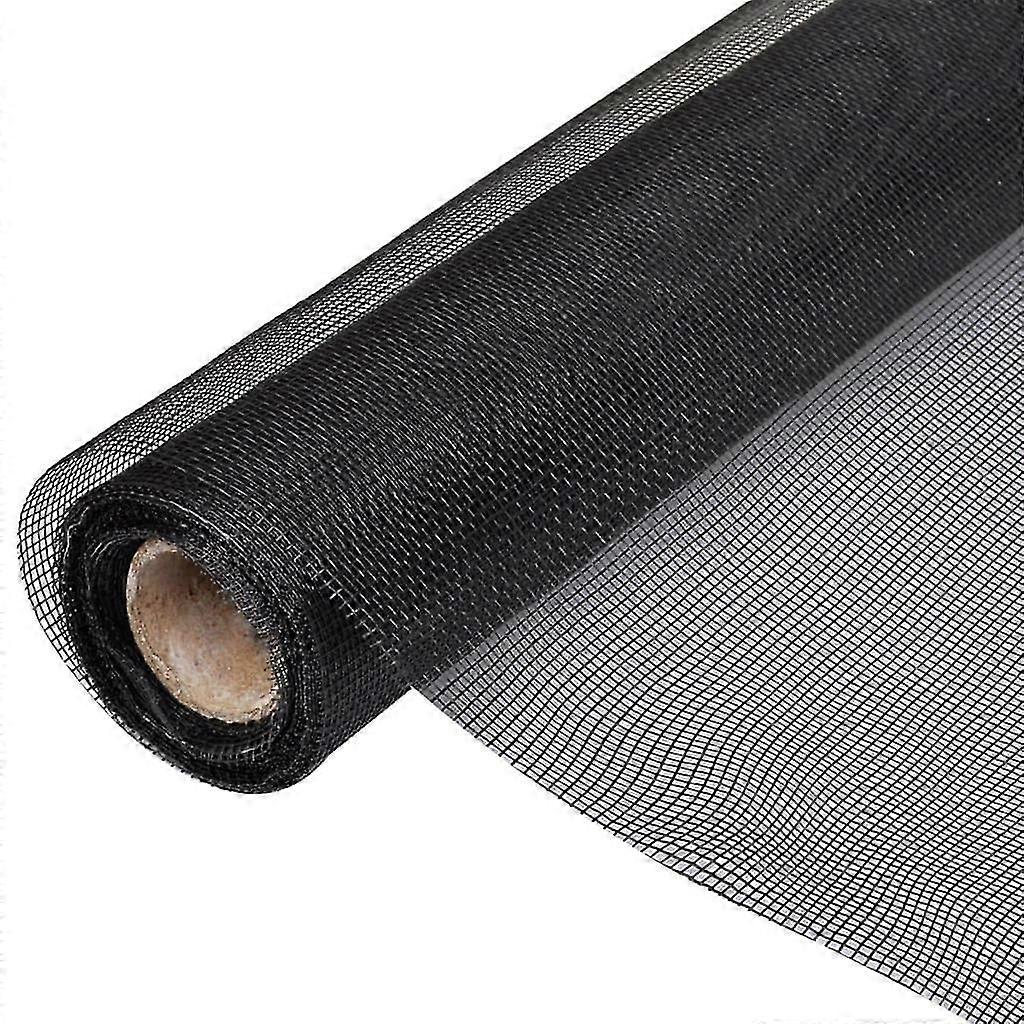 Mesh Screen Fiberglass 150x1000 Cm Black