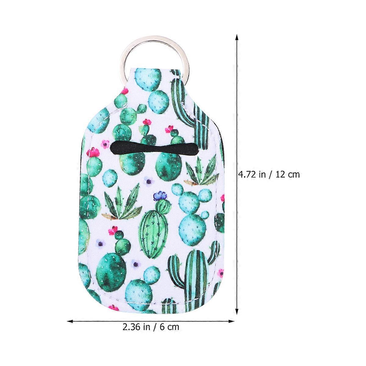 Hand Bottle Portable Perfume Bottle with Keychain Holder 3Set Bottles