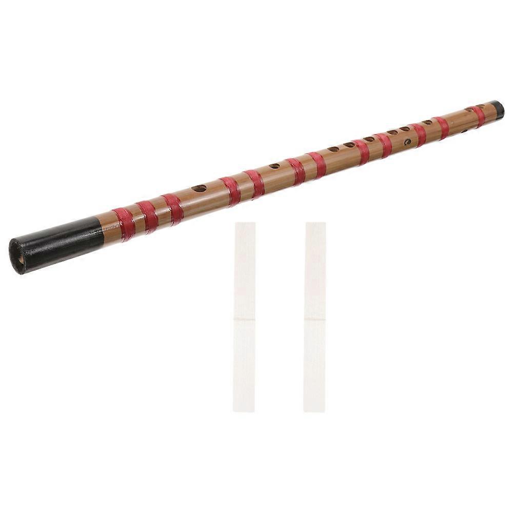 Beginner Bamboo Flute Traditional Long Flute for Playing 3Pcs Set