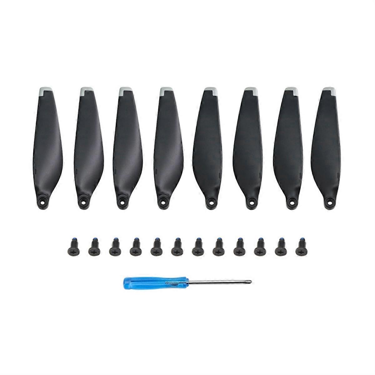 8Pcs Propeller Props Blade Replacement Silver