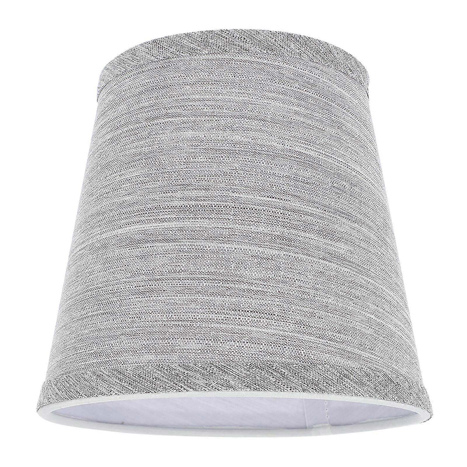 Shade Cover for Light Fabric Lampshade for Home 2Pcs Grey Modern