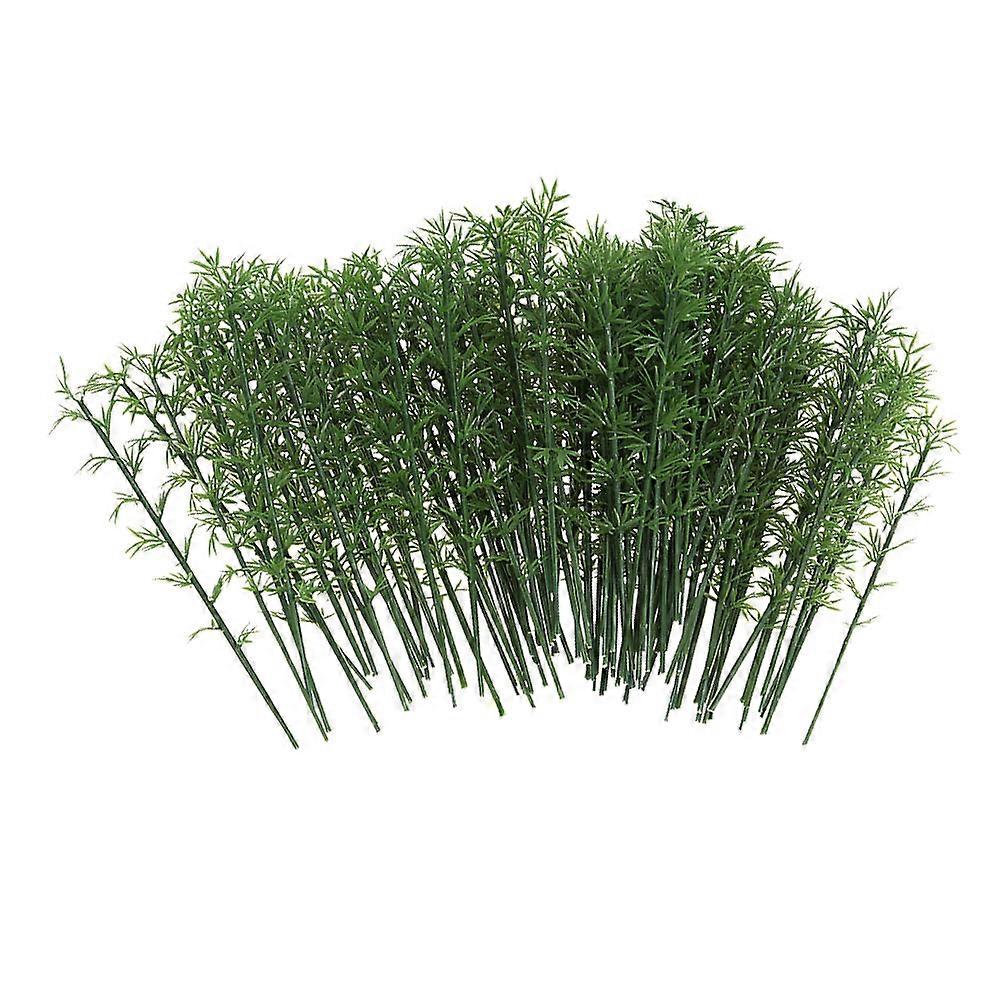 Miniature Simulation Model Landscape Tree For Building Model Green Decorative 100Pcs