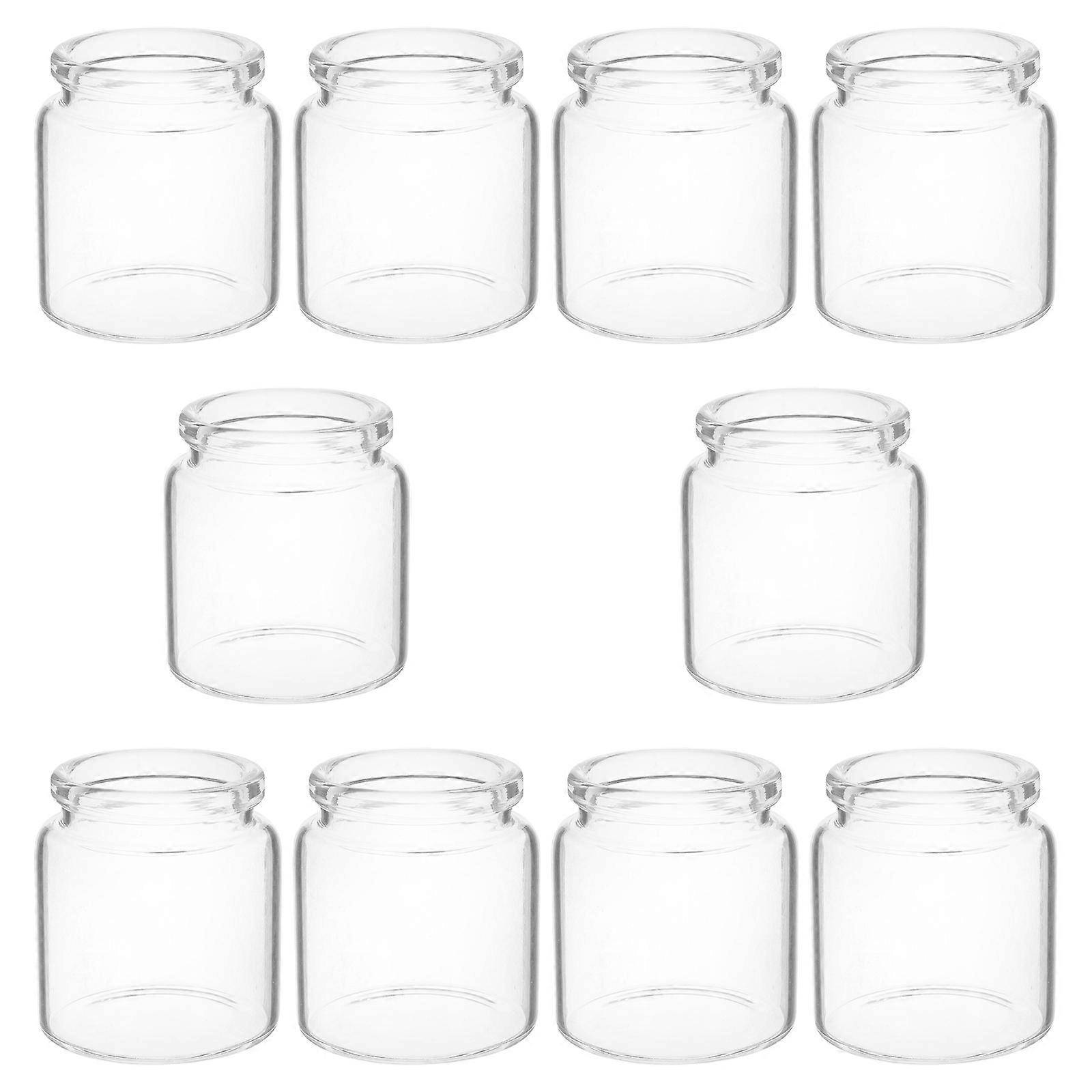 Transparent Glass Propagation Vases for Micro Landscape 40Pcs Mini Bottles