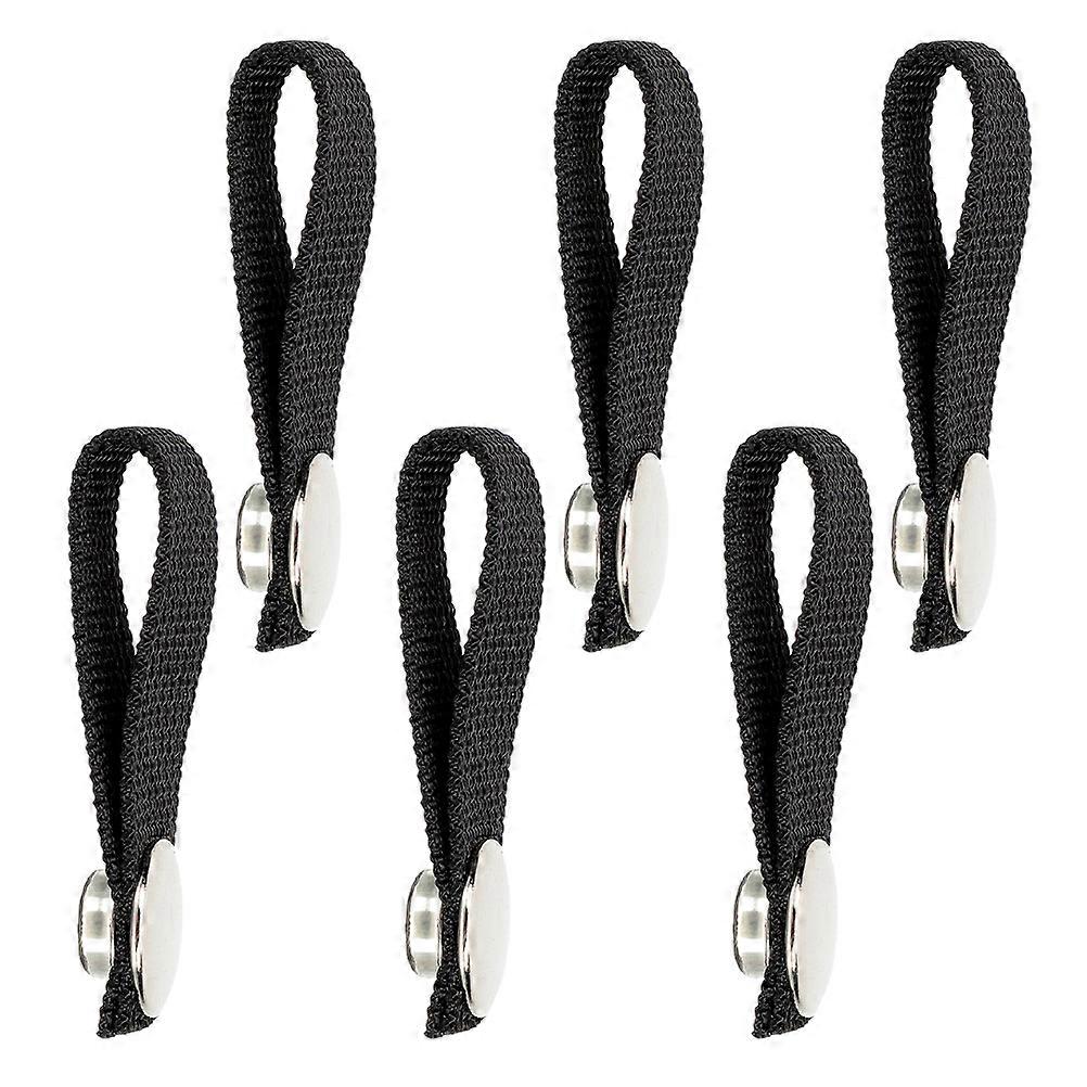 Chin Strap for Sports Hockey Replacement with Single Snap 3Pairs
